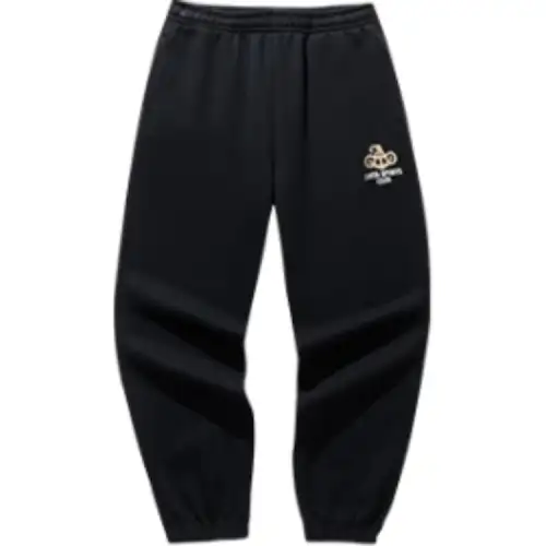 Anta Life Collection Knitted Sweatpants Men's Basic Black