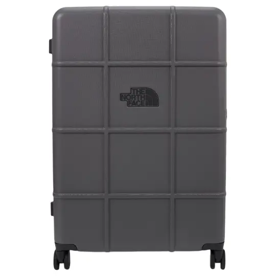 THE NORTH FACE Polycarbonate Suitcase Luggage Unisex Dark Gray