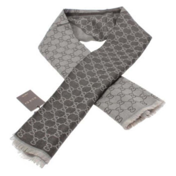 GUCCI 2000-2015 Gg Wool Scarf Scarves