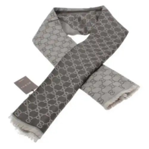 GUCCI 2000-2015 Gg Wool Scarf Scarves