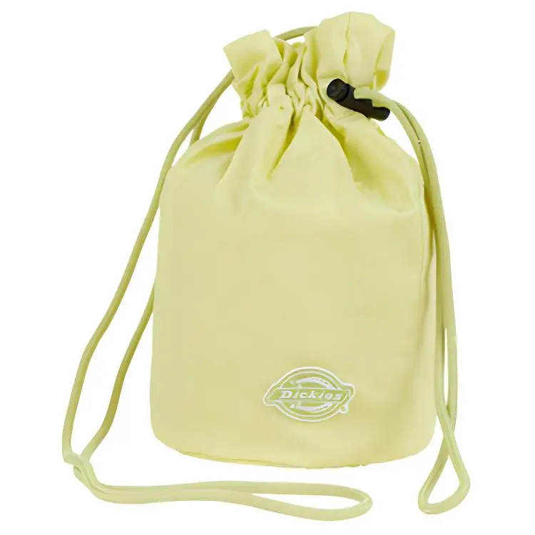 Dickies Cotton Small Bucket Bag, Shoulder Bag Regular Unisex Muskmelon Yellow