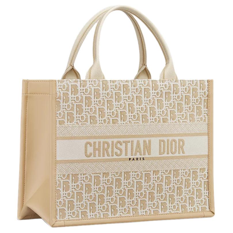 Сумка Dior BookTote (бежевый) — фото 3