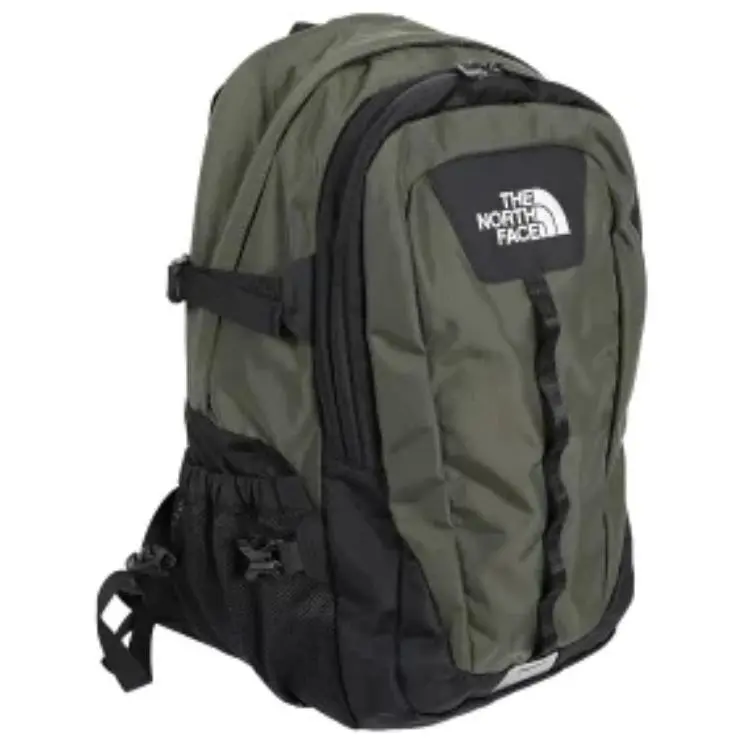 THE NORTH FACE 27L Multifunction Backpack Outdoor Bag Recycled Nylon Nouveau Gray Green Unisex