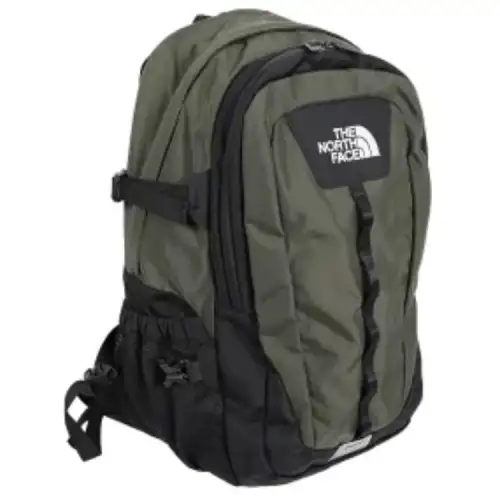 THE NORTH FACE 27L Multifunction Backpack Outdoor Bag Recycled Nylon Nouveau Gray Green Unisex