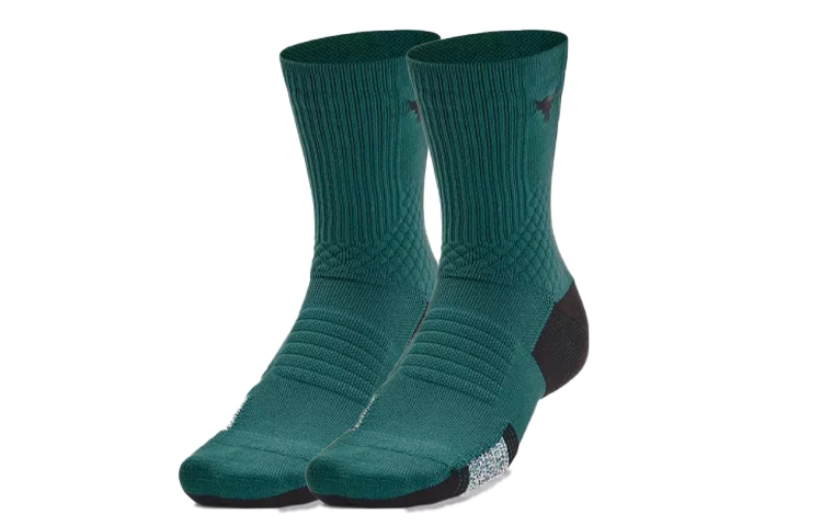 Under Armour Crew Socks Unisex 1 Pack Coastal Cyan