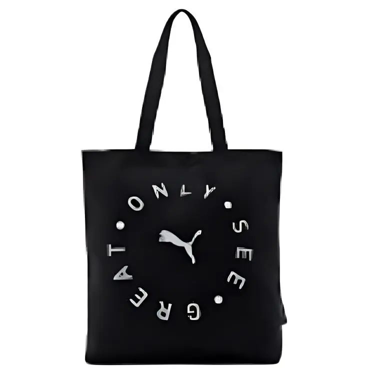 PUMA Fabric Handbag, Shoulder Bag Unisex Black