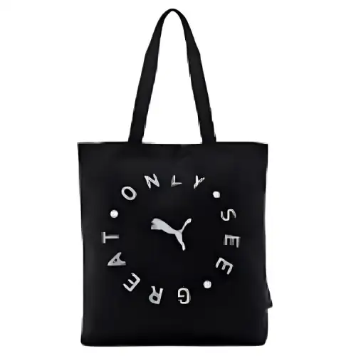 PUMA Fabric Handbag, Shoulder Bag Unisex Black