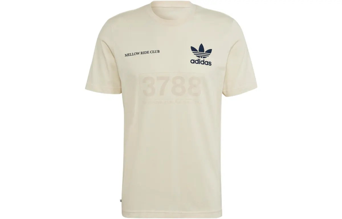 Adidas Originals Mellow RIDE T Shirt Men's Ecru