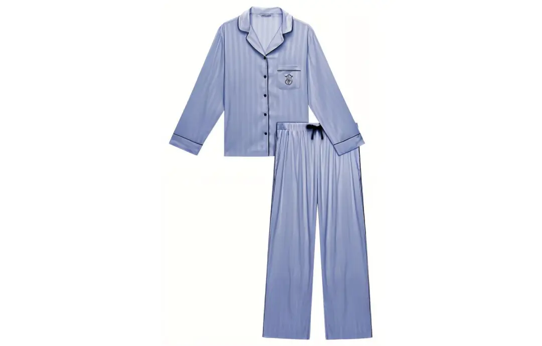 Victoria's Secret Pajama Set Women's Lyric Blue