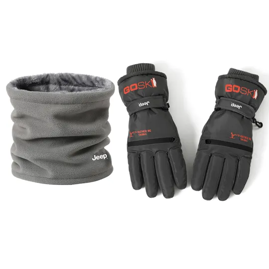 Jeep Touchscreen Available Sports Gloves Men's