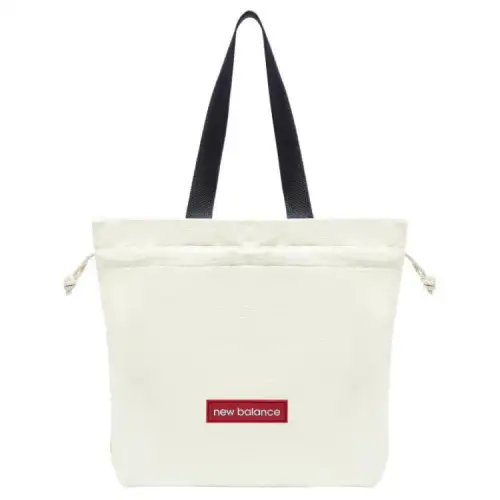 New Balance Fabric Sports Bag, Handbag, Shoulder Bag, Crossbody Bag Regular Unisex White