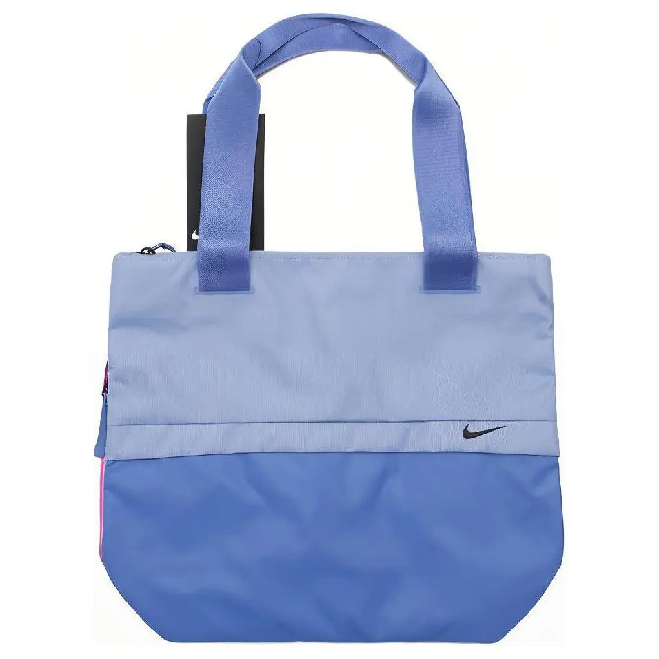 Nike Polyester Handbag, Crossbody Bag, Tote Bag, Shopping Bag, Handbag Regular Unisex Blue
