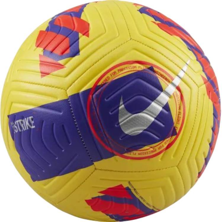 Nike Size 5 Soccer Ball Pu Unisex Yellow Blue