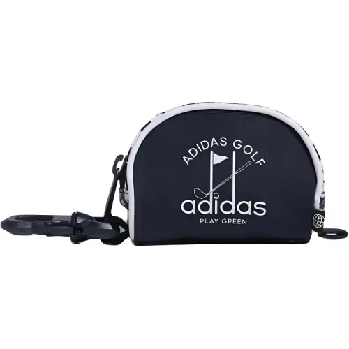 Adidas Recycled Polyester Plain Weave Fabric Storage Bag Unisex Collegiate Marine Blue & White