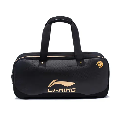 Li Ning Pu Shoulder Bag, Gym Bag Regular Unisex Black Gold