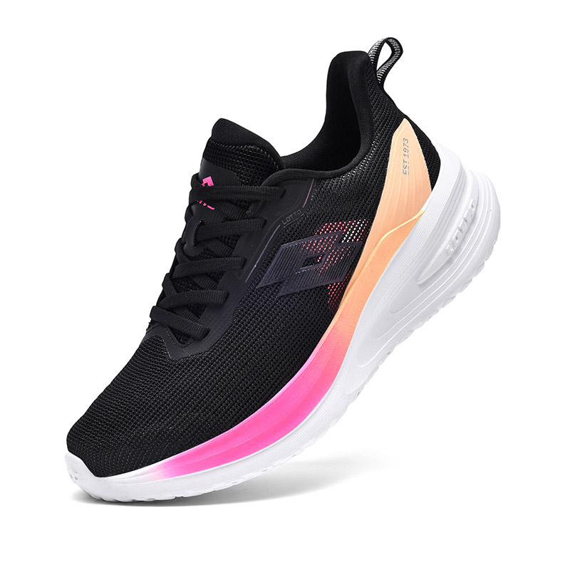 LOTTO Slip Resistant Abrasion Resistant Low top Running Shoes Women’s Black