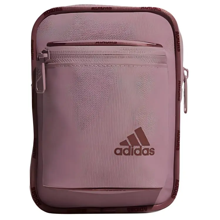 Adidas Athleisure Polyester Shoulder Bag, Crossbody Bag Regular Unisex Purple Pink