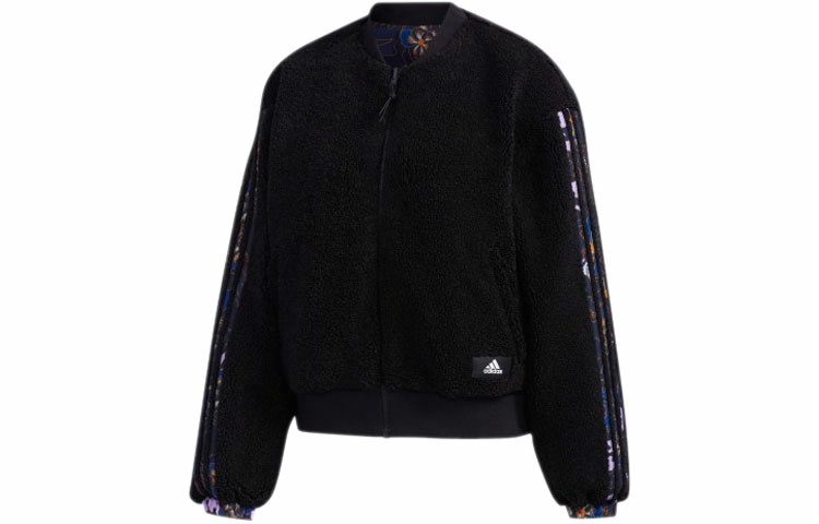 Женская куртка adidas CNY W Mic Bomber (разноцветный) — фото 3