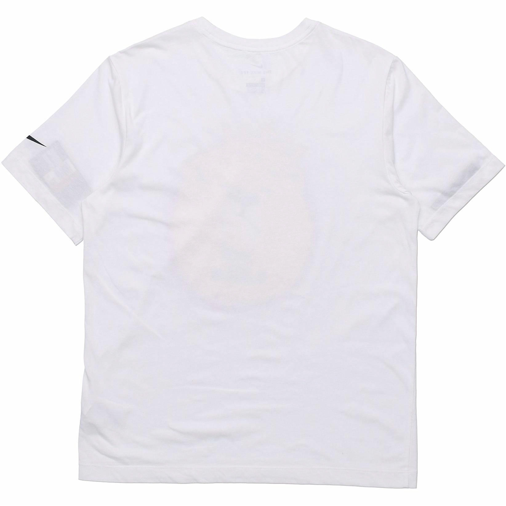 Мужские футболка Nike T (белая) — фото 2