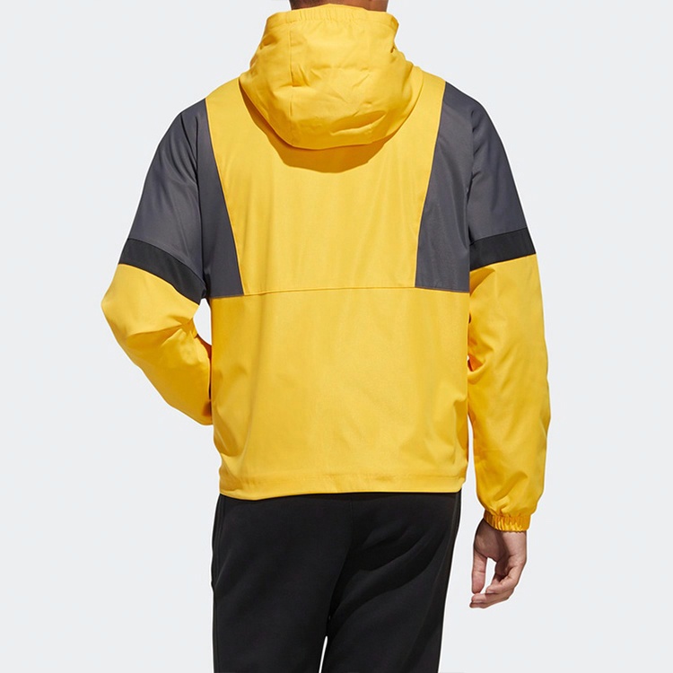 Мужская куртка adidas (золотая) — фото 4