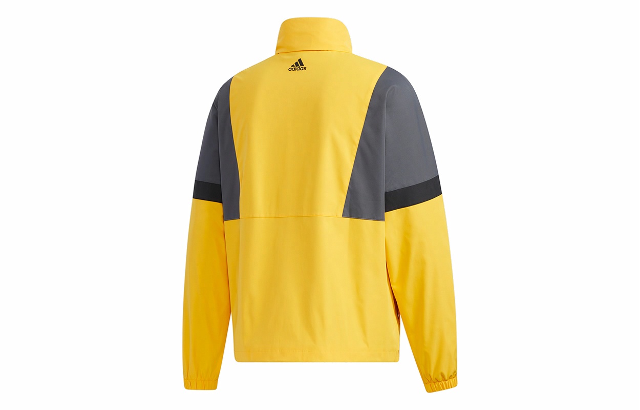 Мужская куртка adidas (золотая) — фото 2