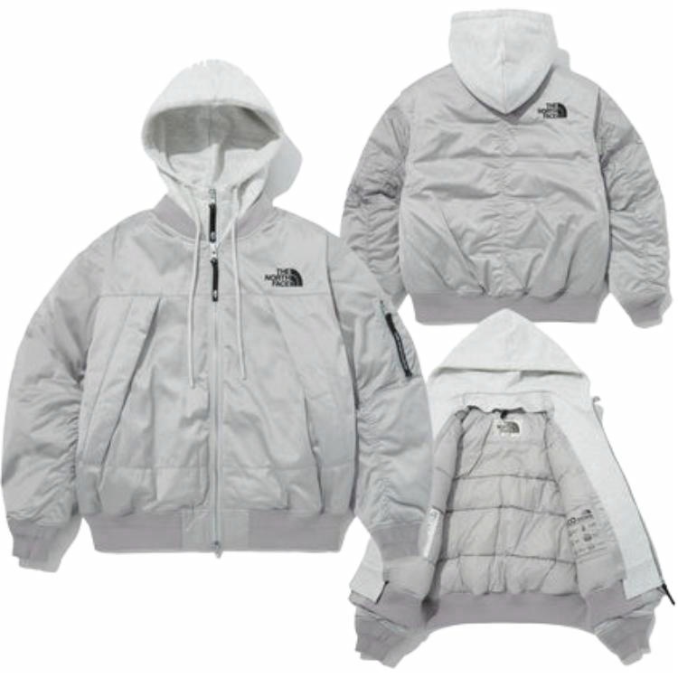 Пуховик The North Face (черный) — фото 4