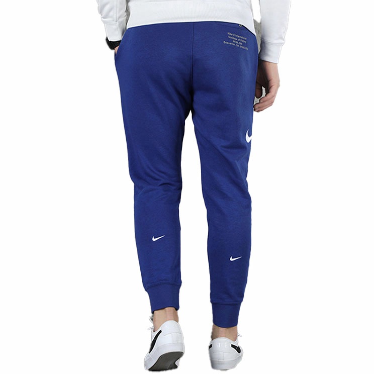 Мужские штаны Nike Double Swoosh (синие) — фото 4