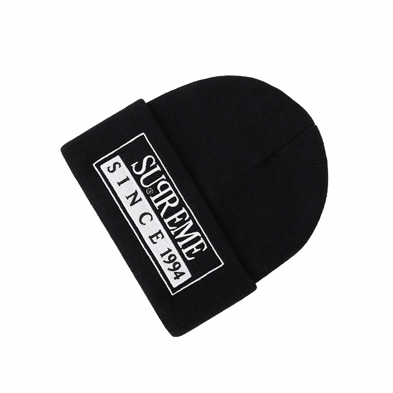 Шапка Supreme SS20 Week 0 Reserved Beanie (черная) — фото 3