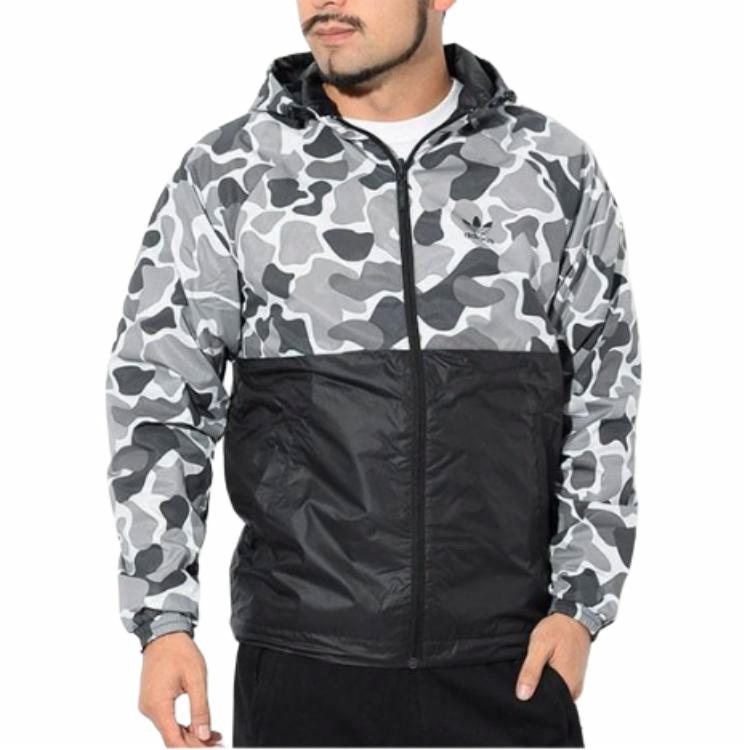Мужские куртка adidas Originals Graphics Reversible JKT (черный) — фото 2