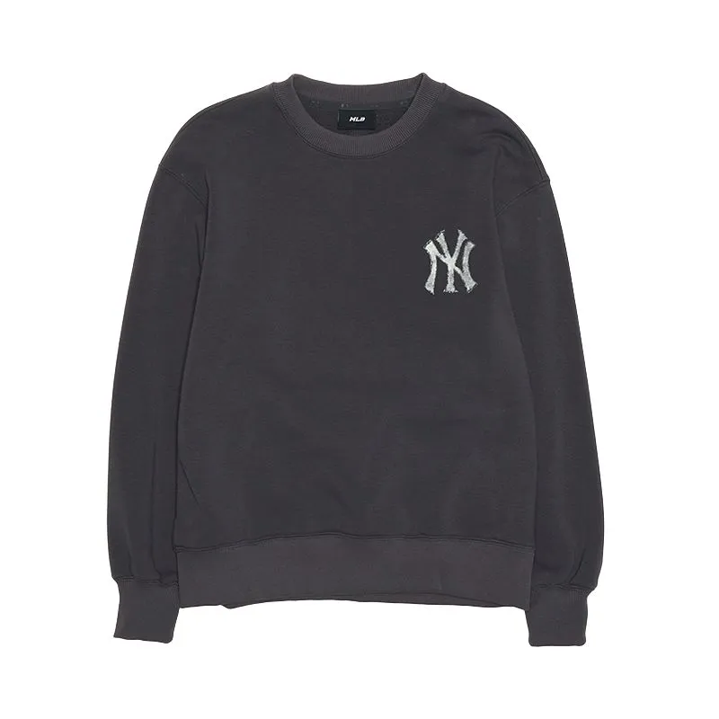 MLB New York Yankees Sweatshirt Unisex Charcoal Gray