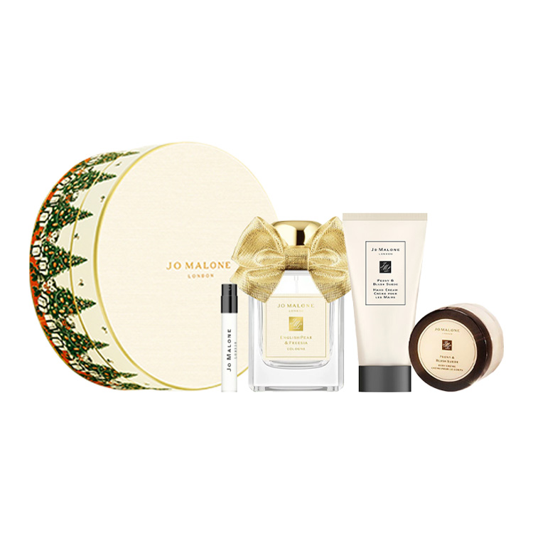 Jo Malone Limited British Pear and Freesia Perfume Set Cologne EDC Freesia Patchouli Musk Four-piece Set