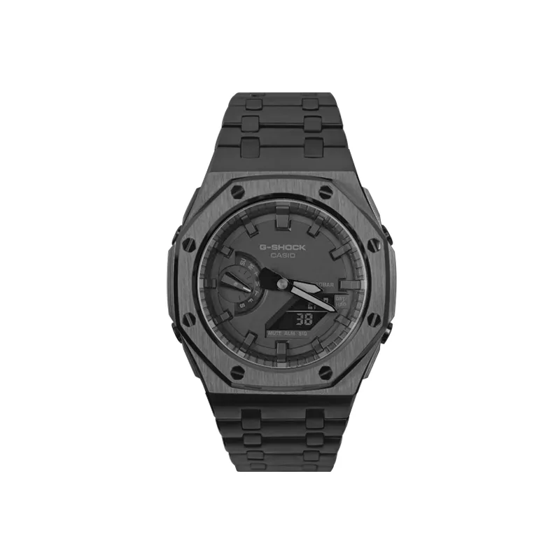 CASIO Unisex Liquid Crystal/Analog Dual Display Series Black Watch