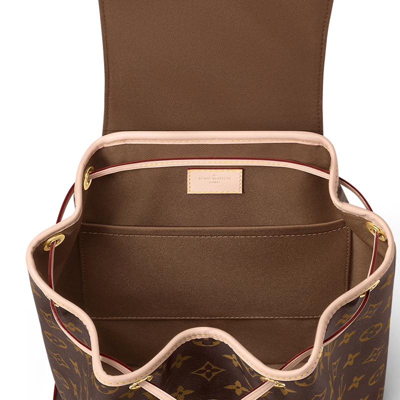 Женская сумка Louis Vuitton LOUIS VUITTON Montsouris PM Monogram (коричневый) — фото 5
