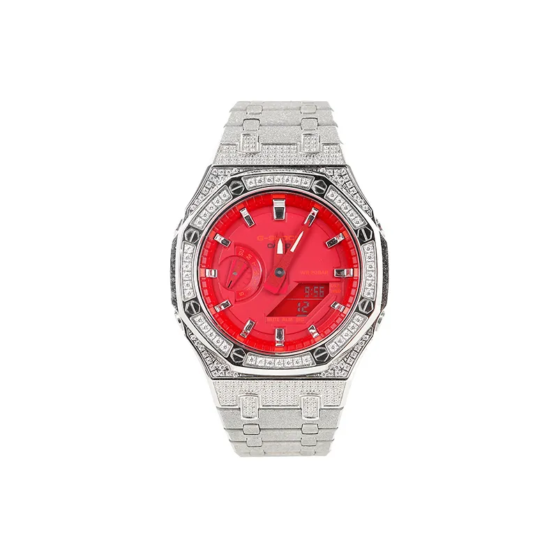 CASIO Unisex 44mm Red Watch