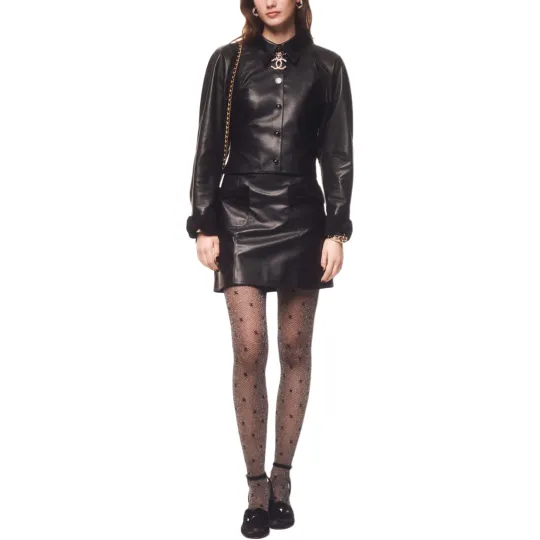CHANEL Pantyhose Women's 1 Pack Black
