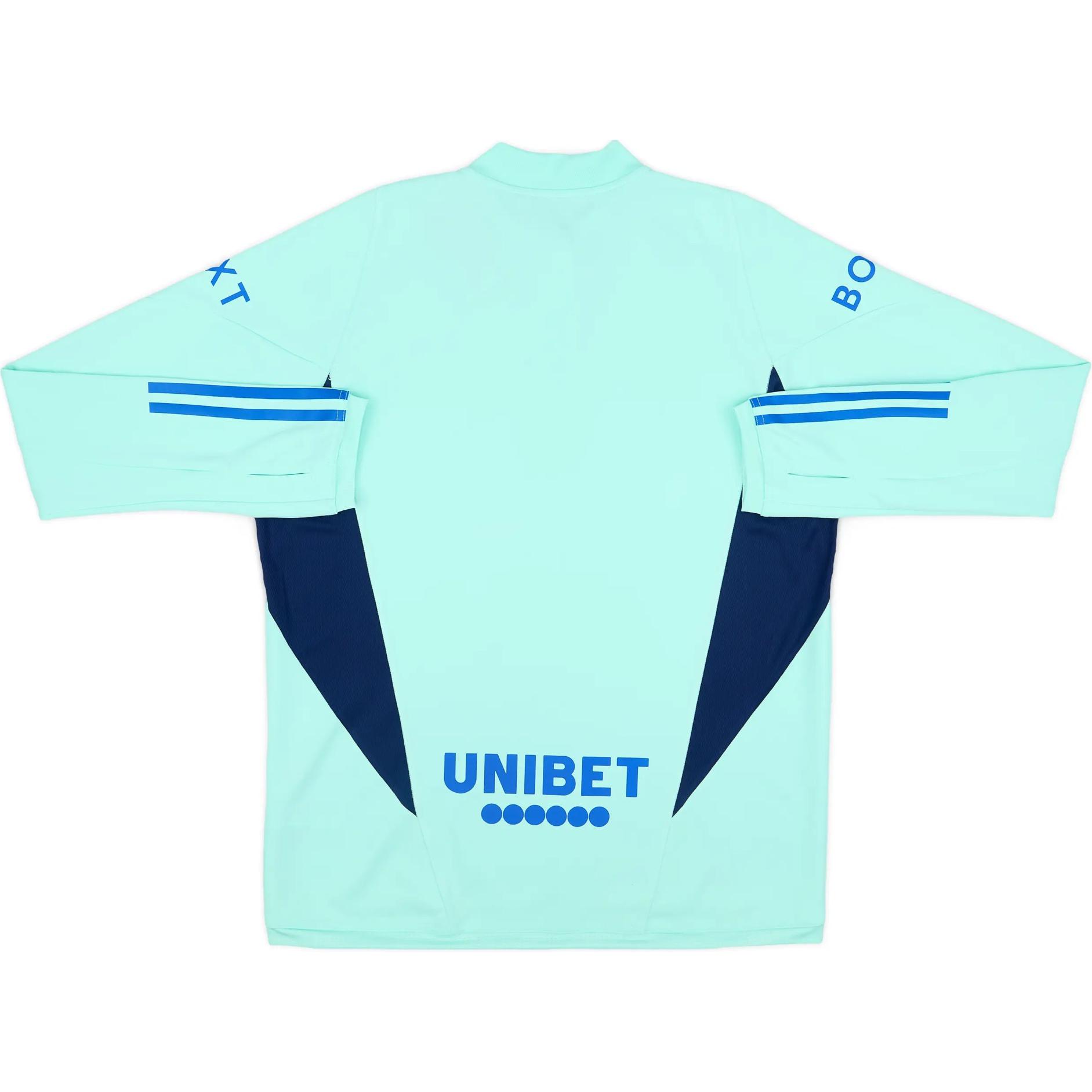 Adidas 2023 24 Leeds United Player Issue Soccer Jersey Unisex Teal