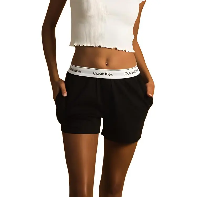 CALVIN KLEIN Pajama Pants Women's Black