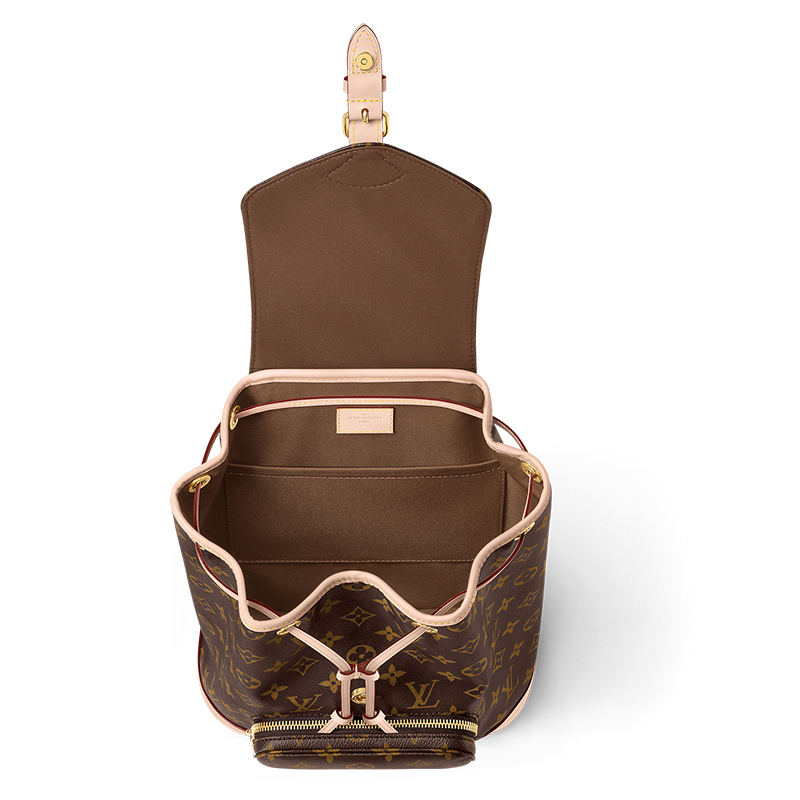 Женская сумка Louis Vuitton LOUIS VUITTON Montsouris PM Monogram (коричневый) — фото 4