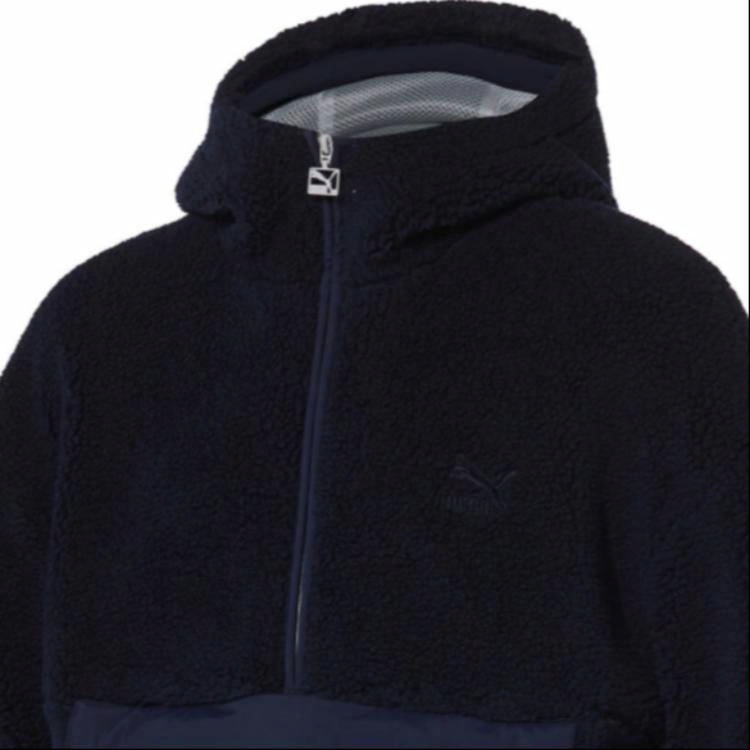 Куртка PUMA к (темно-синий) — фото 4