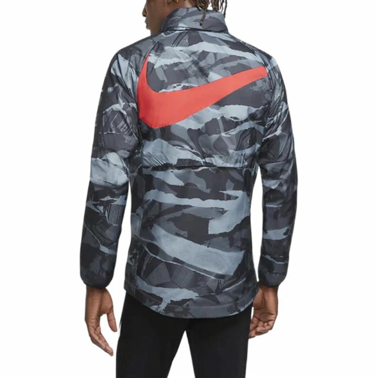 Мужская куртка Nike LFC M NK AWF LTE JKT (серая) — фото 4