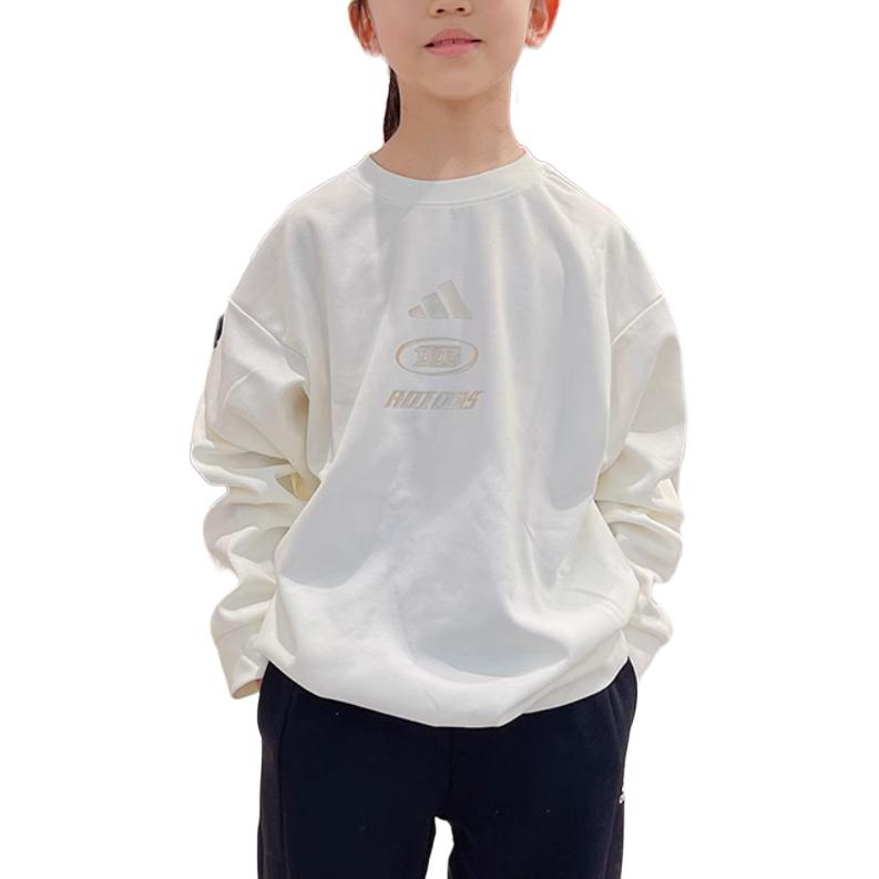 Свитшот adidas Crewneck (белый) — фото 3