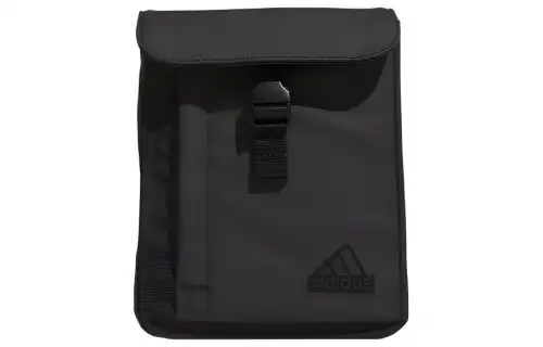 Adidas Recycled Artificial Leather Crossbody Bag, Shoulder Bag Regular Unisex Black