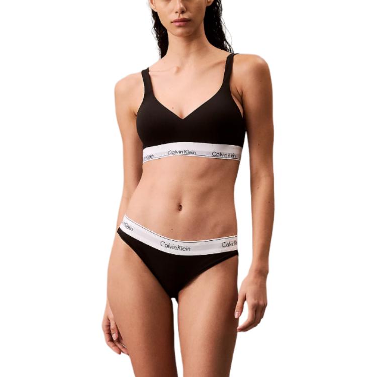 Женский спортивный бюстгальтер CALVIN KLEIN (черный)