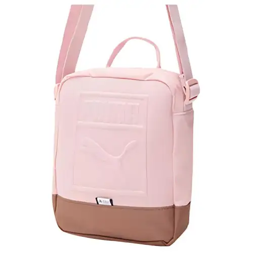 PUMA Fabric Shoulder Bag, Crossbody Bag Regular Unisex Pink