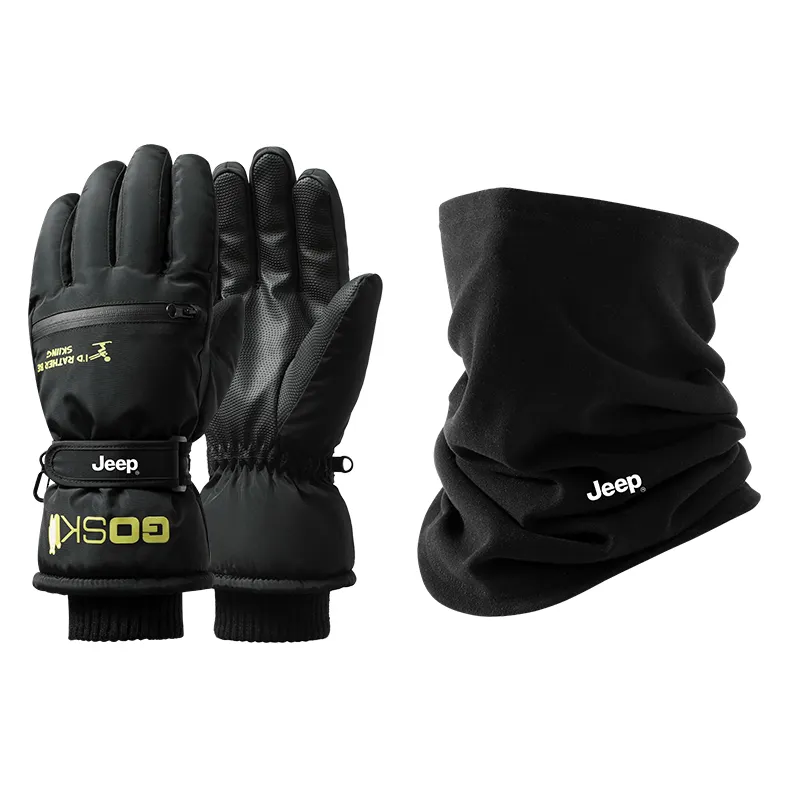 Jeep Touchscreen Available Sports Gloves Men's