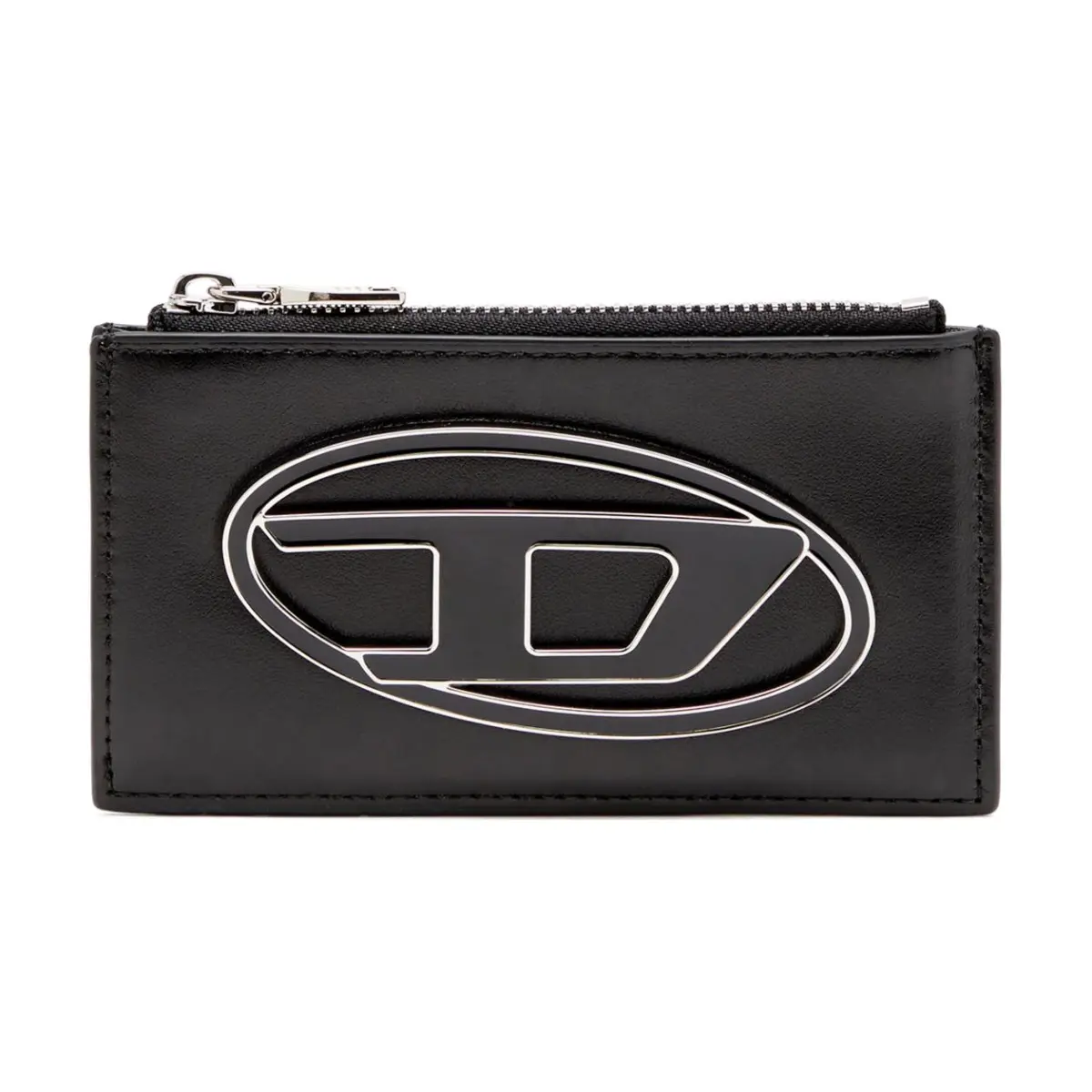 DIESEL Cow Leather Card Holder Women's Black