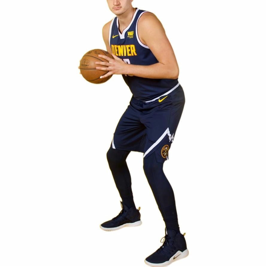Мужская футболка Nike NBA 15 (темно-синяя) — фото 4