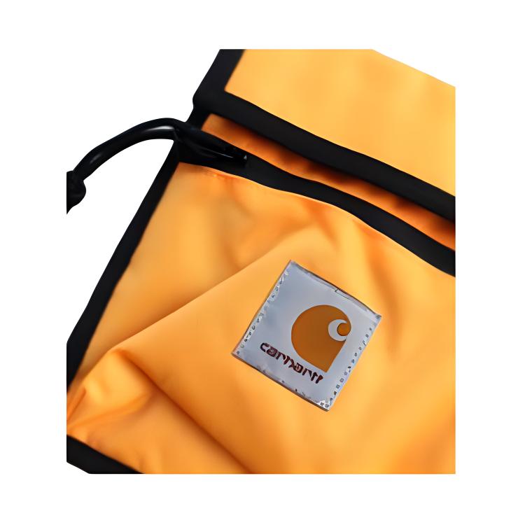 Сумка Carhartt WIP Neck Pouch Logo (желтая) — фото 6