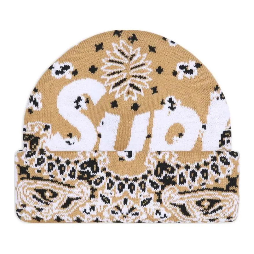 Supreme Bandana Big Logo Beanie