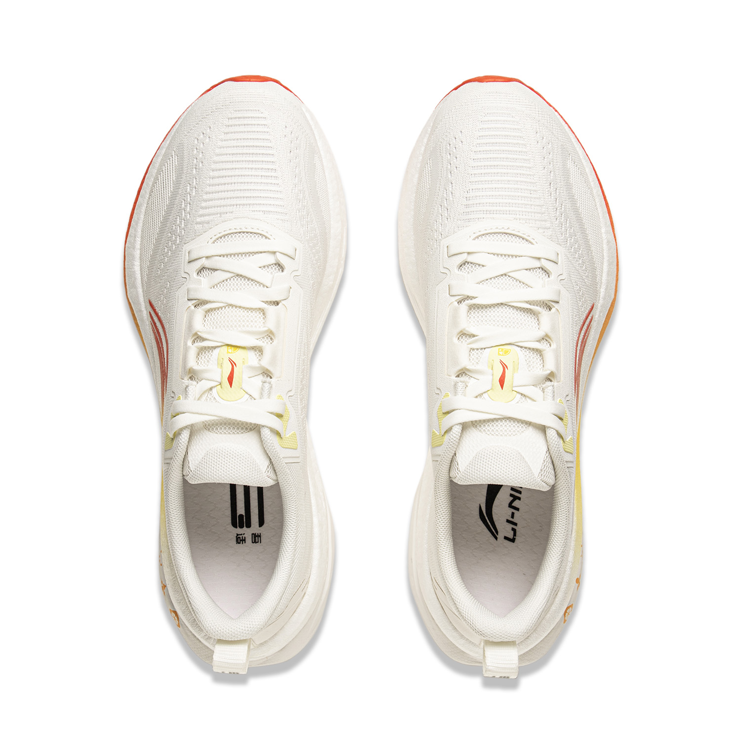 Li Ning 5S 5.0 Fabric Low top PROBAR LOC Physical Fitness Test & Exam Running Shoes Men’s Mist White